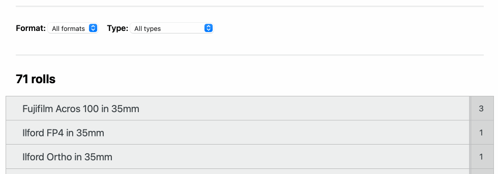 Animation of the new, faster filtering